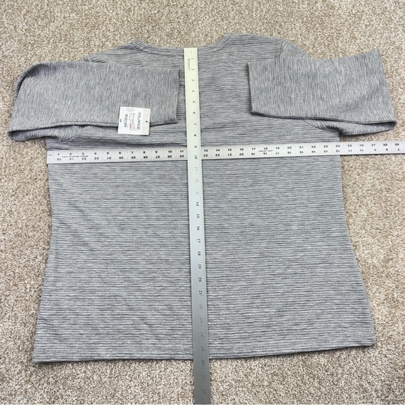 Liz Claiborne Heather Gray Knit Top Women’s Size XXL - Picture 8 of 14